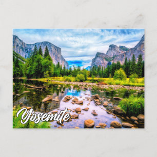 Carte Postale Parc national de Yosemite, Californie, USA