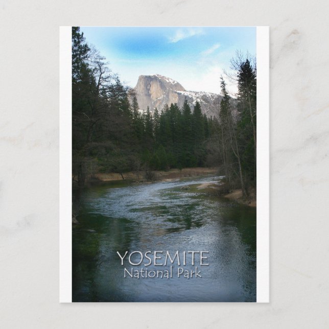 Carte Postale Parc national de Yosemite Demi-Dôme (Devant)