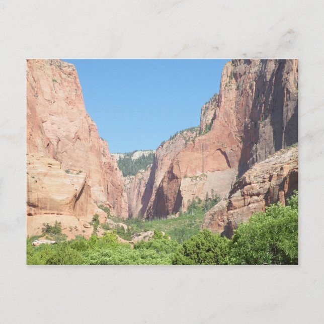 Carte Postale Parc national de Zion (Devant)