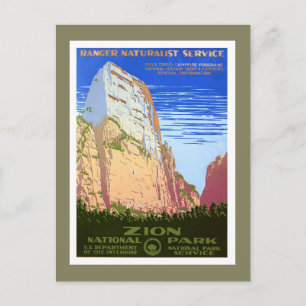 Carte Postale Parc national de Zion