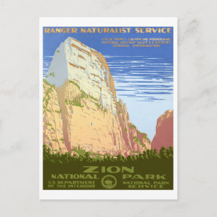 Carte Postale Parc national de Zion
