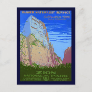 Carte Postale Parc national de Zion