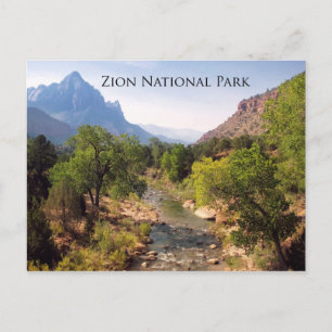 Carte postale:  Parc national de Zion, Utah