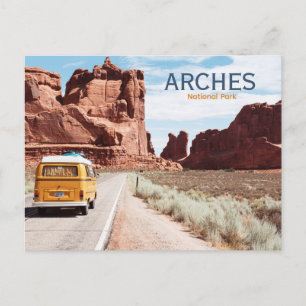 Carte Postale Parc national des Arches Rétro Voyage