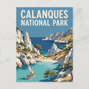 Carte Postale Parc national des Calanques France