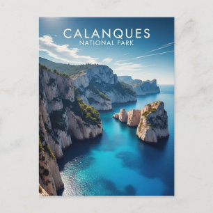 Carte Postale Parc national des Calanques France Voyage