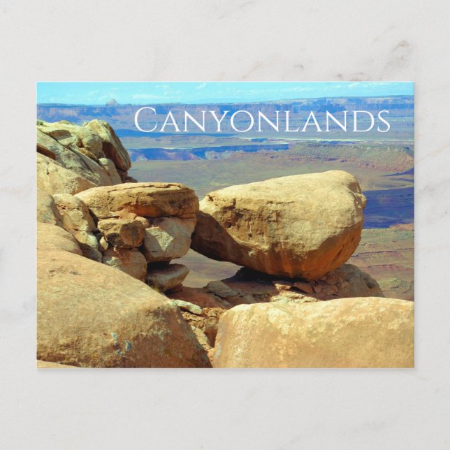 Carte Postale Parc national des Canyons, Boulders, Utah (Devant)