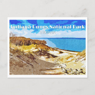 Carte Postale Parc national des dunes d'Indiana