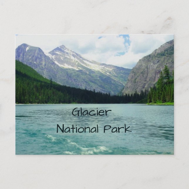 Carte Postale Parc national des Glaciers Montana (Devant)