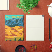 Parc national des Great Sand Dunes Colorado Vintag