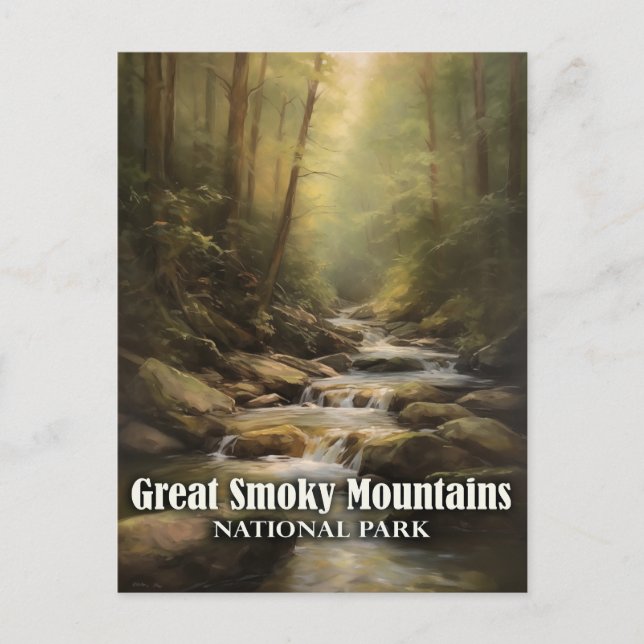 Carte Postale Parc national des Great Smoky Mountains (Devant)