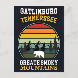 Carte Postale Parc national des Great Smoky Mountains Vintage