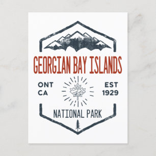 Carte Postale Parc national des Îles-de-la-Baie-Georgienne Canad