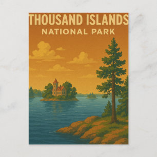 Carte Postale Parc national des Mille Îles