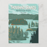 Parc national des Mille-Îles Canada Vintage