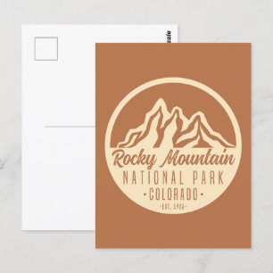 Carte Postale Parc national des Rocheuses Colorado