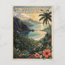 Parc national des Samoa américaines Voyage Vintage