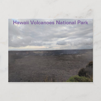 Carte Postale Parc national des volcans d'Hawaii