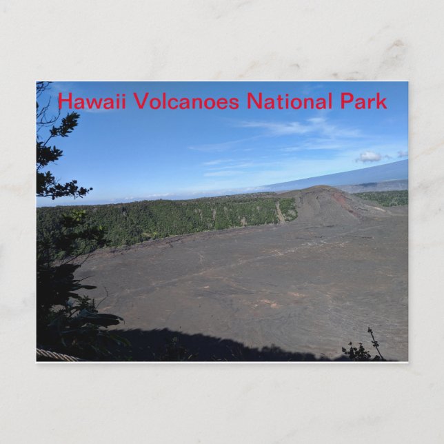 Carte Postale Parc national des volcans d'Hawaii Kilauea Iki (Devant)
