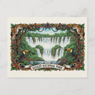Carte Postale Parc national d'Iguazu Argentine