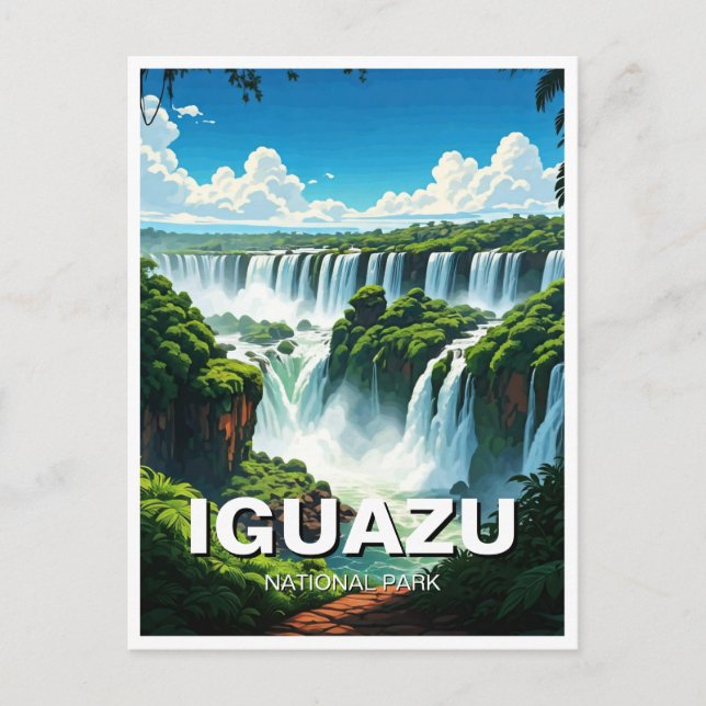 Carte Postale Parc national d'Iguazu Argentine (Devant)