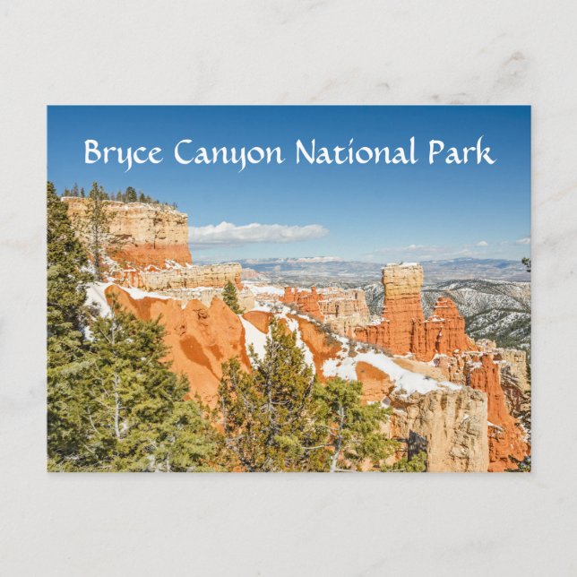 Carte Postale Parc national du Bryce Canyon (Devant)