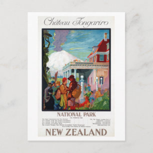 Carte Postale Parc national du Château Tongariro Nouvelle-Zéland