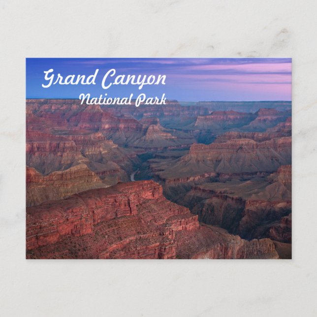 Carte Postale Parc national du Grand Canyon à Sunrise (Devant)
