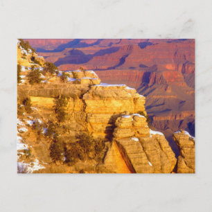 Carte Postale Parc national du Grand Canyon en hiver
