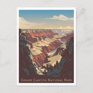 Carte Postale Parc national du Grand CanyonVintage