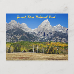 Carte Postale Parc national du Grand Teton, Wyoming