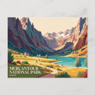 Carte Postale Parc national du Mercantour France