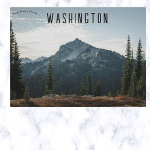 Carte Postale Parc national du mont Rainier Washington États-Uni