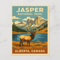 Parc national du Vintage voyage Jasper Graphisme r