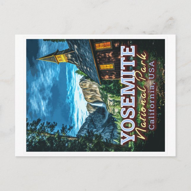 CARTE POSTALE PARC NATIONAL DU YOSEMITE - CALIFORNIE ÉTATS-UNIS (Devant)