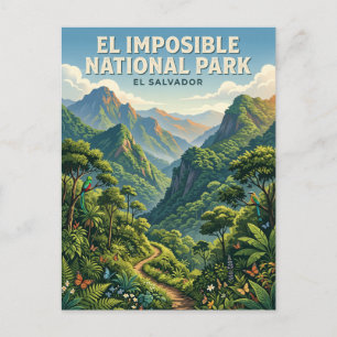 Carte Postale Parc national El Imposible El Salvador