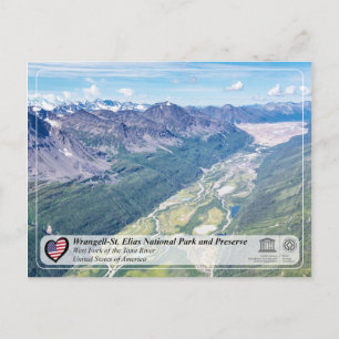 Carte Postale Parc national et réserve de Wrangell-St. Elias