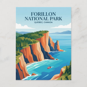 Carte Postale Parc national Forillon Canada