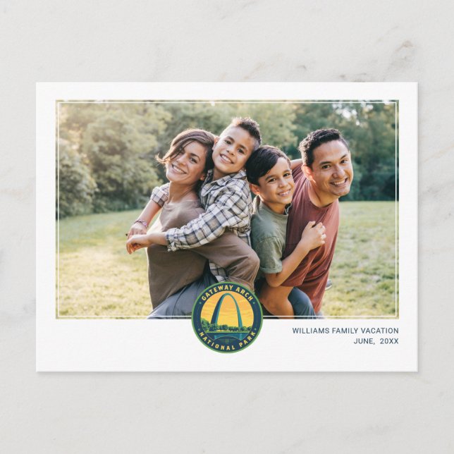 Carte Postale Parc national Gateway Arch (Devant)