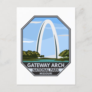 Carte Postale Parc national Gateway Arch Missouri
