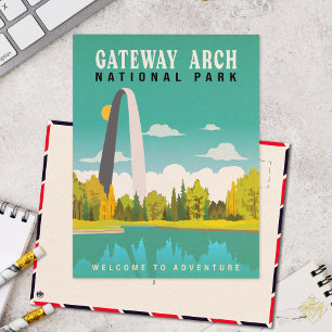 Carte Postale Parc national Gateway Arch - Missouri Saint Louis