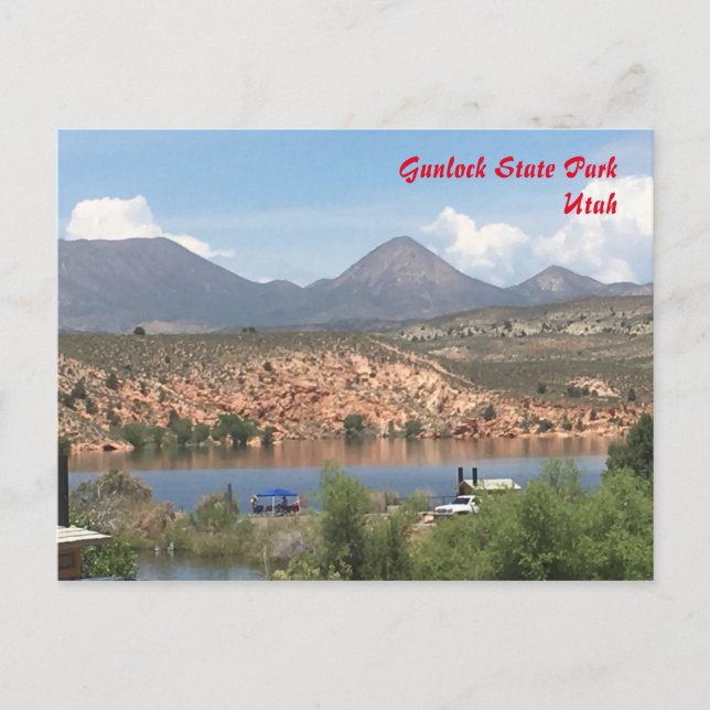 Carte Postale Parc national Gunlock - Utah (Devant)