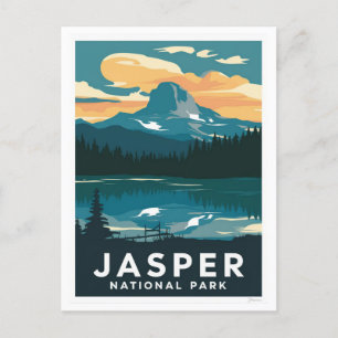 Carte Postale Parc national Jasper