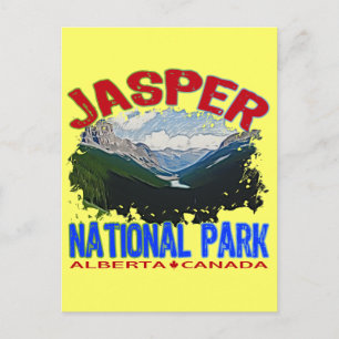 Carte Postale Parc national Jasper, Alberta Canada