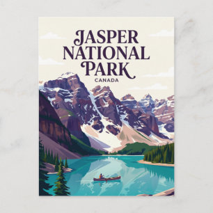 Carte Postale Parc national Jasper Canada