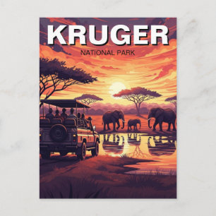 Carte Postale Parc national Kruger Afrique du Sud