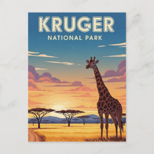 Carte Postale Parc national Kruger Afrique du Sud