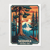 Parc national rétro Sequoia