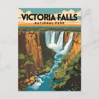 Carte Postale Parc national Victoria Falls Travel
