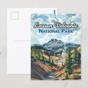 Carte Postale Parc national volcanique de Lassen California Volc